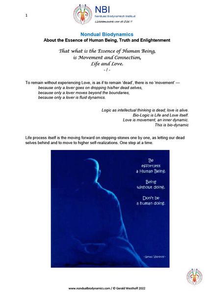 About the Essence of Human Being, Truth and Enlightenment PDF